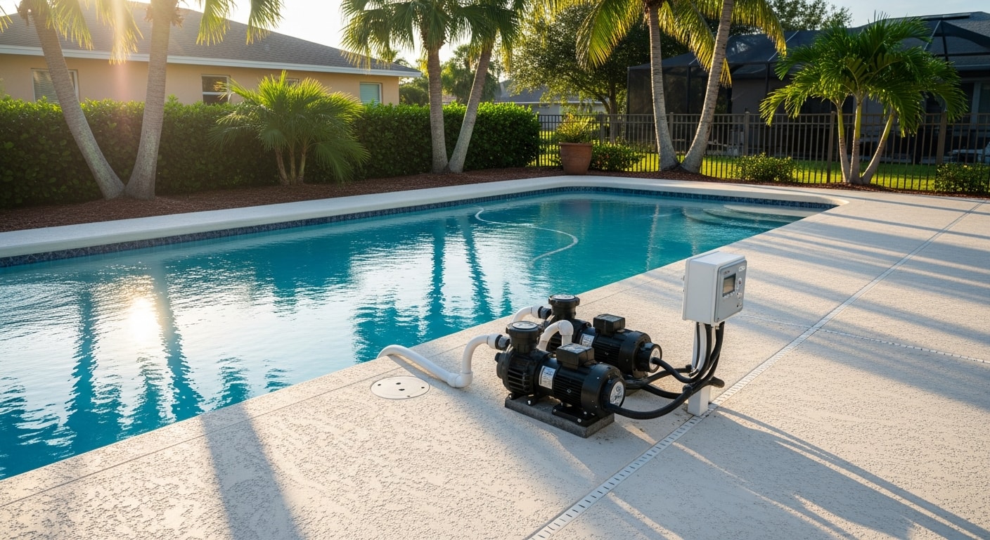 Pool pump and equipment maintenance